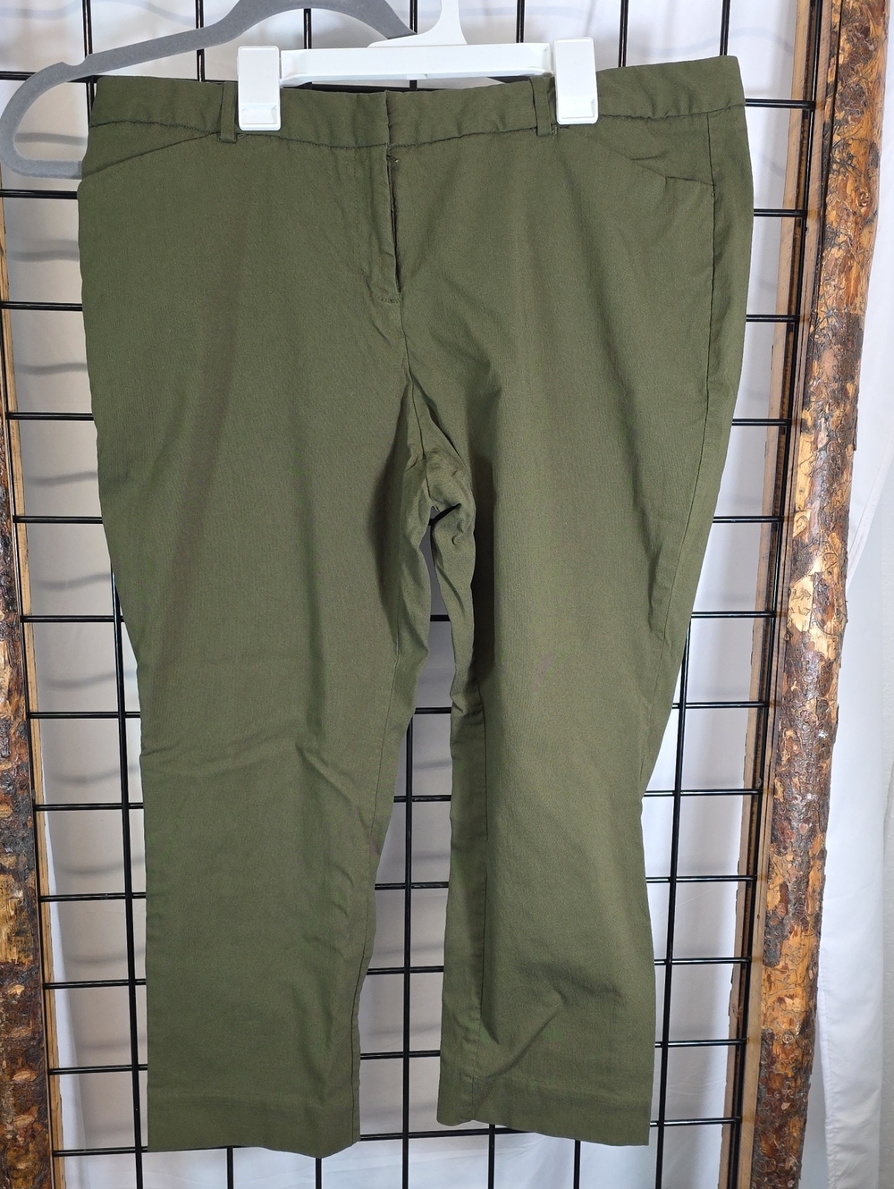 Worthington Olive Green Chinos - Straight Leg